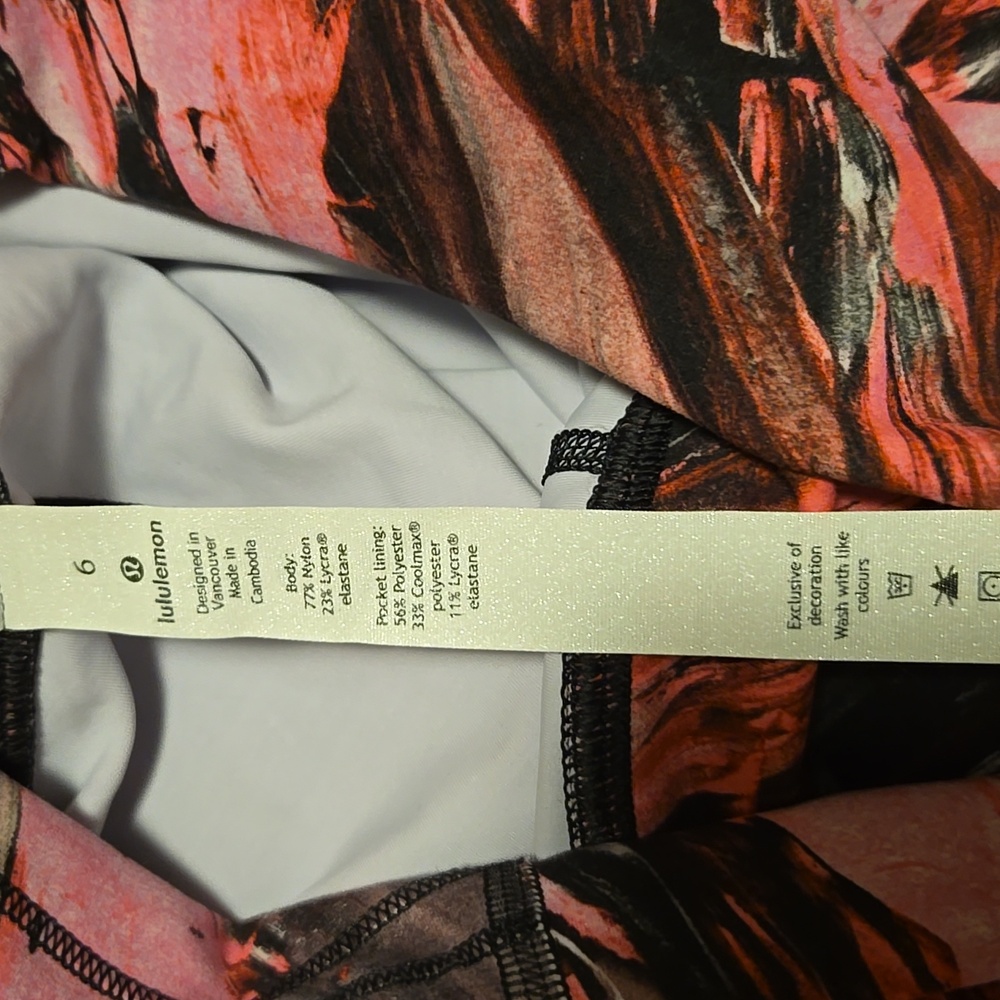 Lululemon Wunder Train Cropped Leggings - Picture 4 of 5